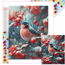 Load image into Gallery viewer, Diamond Painting - Full Square - Winter Red Fruit Bird (40*40CM)