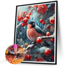 Load image into Gallery viewer, Diamond Painting - Full Square - Winter Red Fruit Bird (40*40CM)