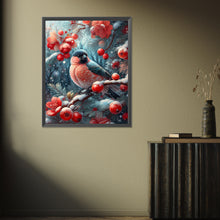Load image into Gallery viewer, Diamond Painting - Full Square - Winter Red Fruit Bird (40*40CM)