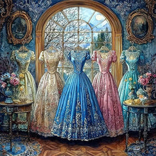 Load image into Gallery viewer, AB Diamond Painting - Full Round - Dress (40*40CM)