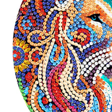 Load image into Gallery viewer, Wooden Special Shaped DIY Diamond Painting Moon Perpetual Calendar for Beginners