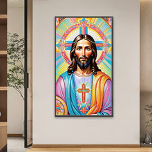 Load image into Gallery viewer, Diamond Painting - Partial Special Shaped - Our Lady of Jesus religion (40*70CM)
