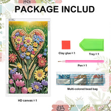 Load image into Gallery viewer, Diamond Painting - Partial Special Shaped - Love flowers (40*70CM)