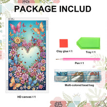 Load image into Gallery viewer, Diamond Painting - Partial Special Shaped - Love flowers (40*70CM)