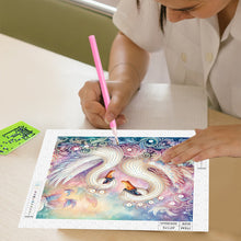 Load image into Gallery viewer, Diamond Painting - Partial Special Shaped - Swan (30*30CM)