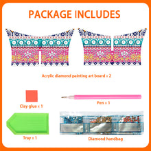 Load image into Gallery viewer, Acrylic Mandala Diamond Fruit Plate Rack Kit for Basketball Football Volleyball