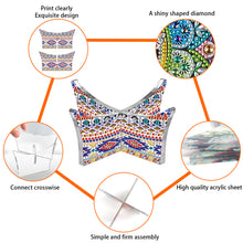 Load image into Gallery viewer, Acrylic Mandala Diamond Fruit Plate Rack Kit for Basketball Football Volleyball