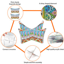 Load image into Gallery viewer, Acrylic Mandala Diamond Fruit Plate Rack Kit for Basketball Football Volleyball