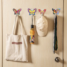 Load image into Gallery viewer, 8Pcs Diamond Painting Hooks Butterfly Diamond Art Craft Wall Hooks Home Decor