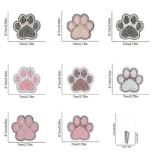 Load image into Gallery viewer, 8Pcs Diamond Painting Hooks Butterfly Diamond Art Craft Wall Hooks Home Decor