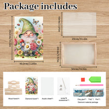 Load image into Gallery viewer, Wooden Cute Cartoon Diamond Painting Tray Art Craft with Handle for Home Decor