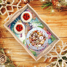 Load image into Gallery viewer, Wooden Cute Cartoon Diamond Painting Tray Art Craft with Handle for Home Decor