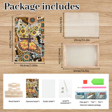 Load image into Gallery viewer, Wooden Cute Cartoon Diamond Painting Tray Art Craft with Handle for Home Decor