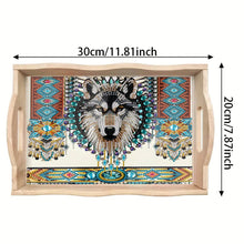 Load image into Gallery viewer, Wooden Cute Cartoon Diamond Painting Tray Art Craft with Handle for Home Decor
