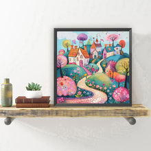 Load image into Gallery viewer, Diamond Painting - Full Round - Colorful cartoon house (30*30CM)
