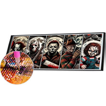 Load image into Gallery viewer, AB Diamond Painting - Full Round - Horror night (90*40CM)
