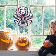 Load image into Gallery viewer, Acrylic Spider Diamond Art Hanging Pendant Halloween Diamond Painting Home Decor