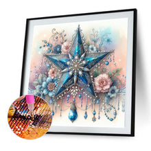 Load image into Gallery viewer, AB Diamond Painting - Full Round - Five-pointed star (30*30CM)