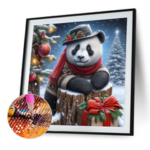 Load image into Gallery viewer, AB Diamond Painting - Full Round - Snow panda (30*30CM)