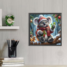 Load image into Gallery viewer, AB Diamond Painting - Full Round - Snow koala (30*30CM)