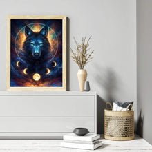 Load image into Gallery viewer, Diamond Painting - Full Round - Dream catcher wolf (30*40CM)