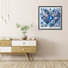 Load image into Gallery viewer, AB Diamond Painting - Full Round - Love white dove (30*30CM)