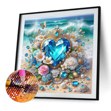Load image into Gallery viewer, AB Diamond Painting - Full Round - Love on the seaside (30*30CM)