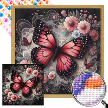 Load image into Gallery viewer, AB Diamond Painting - Full Round - Butterfly (40*40CM)