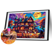 Load image into Gallery viewer, Diamond Painting - Full Round - Halloween horror night (60*40CM)