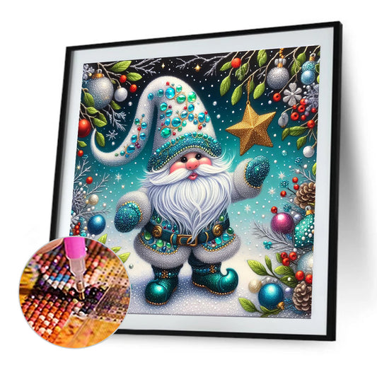 Diamond Painting - Full Round - Christmas gnome (40*40CM)