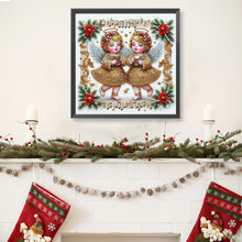 Load image into Gallery viewer, Diamond Painting - Full Round - Christmas angel (40*40CM)