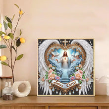 Load image into Gallery viewer, Diamond Painting - Partial Special Shaped - Virgin Jesus (40*40CM)
