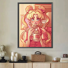 Load image into Gallery viewer, Diamond Painting - Full Round - European and American style Sailor Moon (40*50CM)