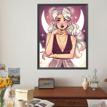 Load image into Gallery viewer, Diamond Painting - Full Round - European and American style Sailor Moon imitation makeup (40*50CM)