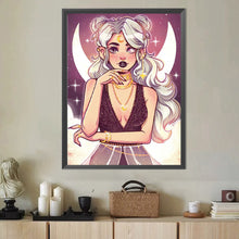 Load image into Gallery viewer, Diamond Painting - Full Round - European and American style Sailor Moon imitation makeup (40*50CM)