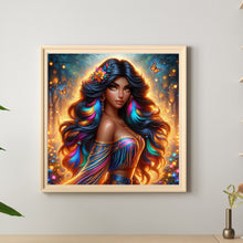 Load image into Gallery viewer, Diamond Painting - Full Round - Backlit goddess (40*40CM)