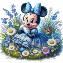 Load image into Gallery viewer, Diamond Painting - Full Round - Flower bush Minnie (40*40CM)