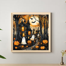 Load image into Gallery viewer, Diamond Painting - Full Round - Halloween soul night (40*40CM)