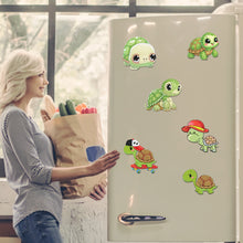 Load image into Gallery viewer, 6Pcs Acrylic Animals Diamond Painting Refrigerator Magnet for Fridge Whiteboards