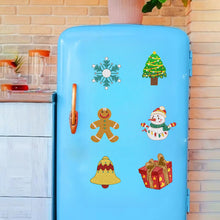 Load image into Gallery viewer, 6Pcs Acrylic Animals Diamond Painting Refrigerator Magnet for Fridge Whiteboards