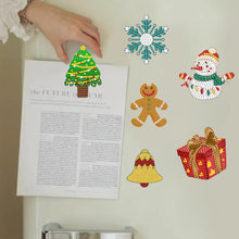 Load image into Gallery viewer, 6Pcs Acrylic Animals Diamond Painting Refrigerator Magnet for Fridge Whiteboards