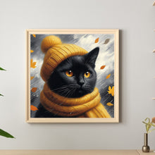 Load image into Gallery viewer, Diamond Painting - Full Round - Cat in the Hat (40*40CM)