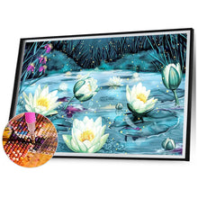 Load image into Gallery viewer, Diamond Painting - Full Square - Lotus in the lake (70*50CM)