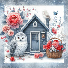 Load image into Gallery viewer, Diamond Painting - Full Round - Garden Owl (40*40CM)