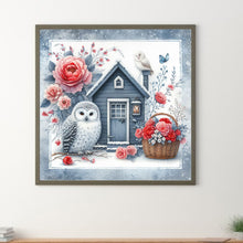 Load image into Gallery viewer, Diamond Painting - Full Round - Garden Owl (40*40CM)