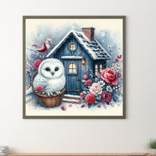 Load image into Gallery viewer, Diamond Painting - Full Round - Garden Owl (40*40CM)