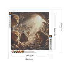 Load image into Gallery viewer, Diamond Painting - Full Round - Christ Cross Faith (40*40CM)