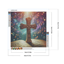 Load image into Gallery viewer, Diamond Painting - Full Round - Christ Cross Faith (40*40CM)
