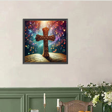 Load image into Gallery viewer, Diamond Painting - Full Round - Christ Cross Faith (40*40CM)