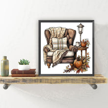 Load image into Gallery viewer, Diamond Painting - Full Round - Pumpkin sofa (30*30CM)
